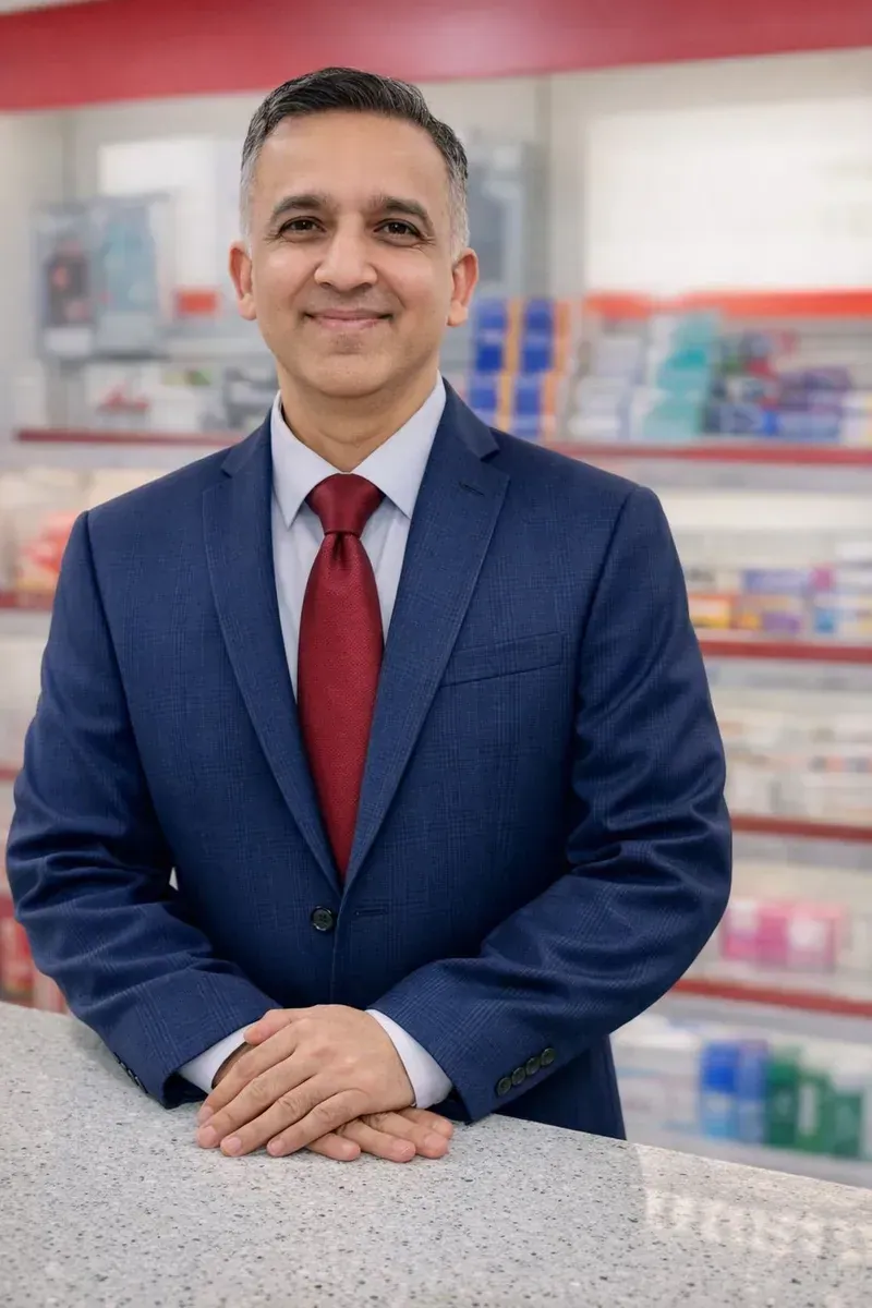 Imran Khan, Clinical Pharmacist and Owner of Carlton Pharmacy